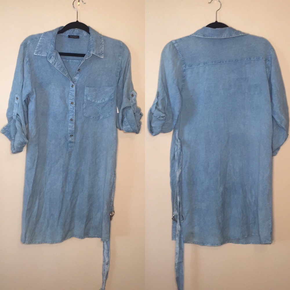 StyleHouse | Chambray Dress | Small